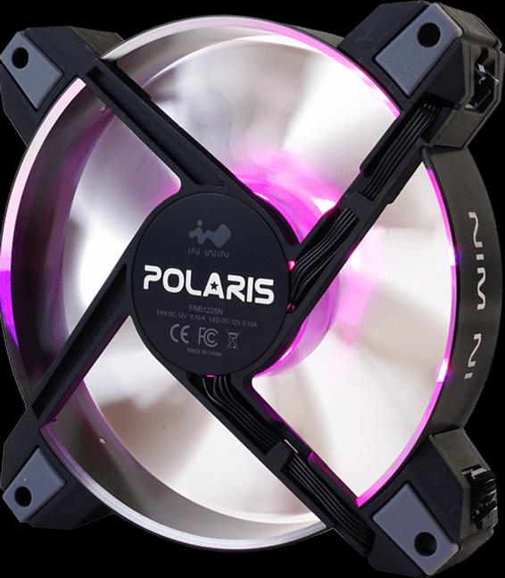 In Win Polaris RGB Aluminium (120 mm, 1 x)