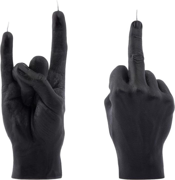 Image du produit Candle Hand Set You Rock & F*ck You (2 pcs)