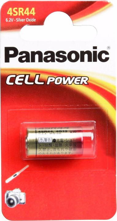 Image du produit Panasonic Oxyde d'argent 4SR44 (1 pcs, SR44, 160 mAh)