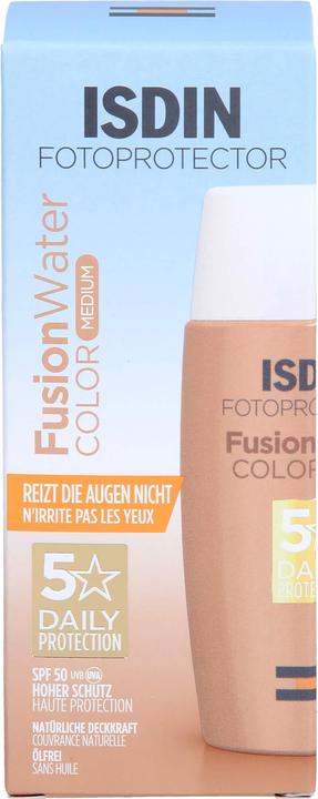 Produktbild Isdin Fotop Fus Wat Col Me, 50 ml CRE (Sonnencreme Gesicht, SPF 50, 50 ml)