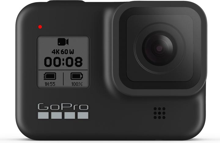 Produktbild GoPro Hero 8 Black inkl. 32GB SD (60p, 4K, WLAN, Bluetooth)
