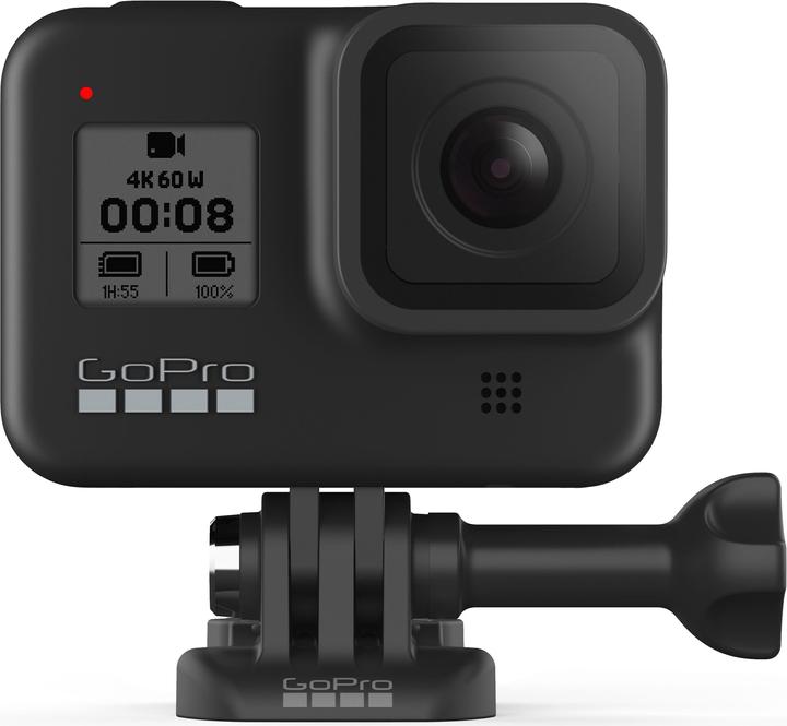 Produktbild GoPro Hero 8 Black inkl. 32GB SD (60p, 4K, WLAN, Bluetooth)