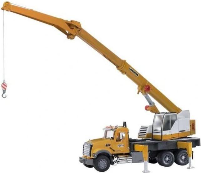 Actual product image Bruder Liebherr crane truck