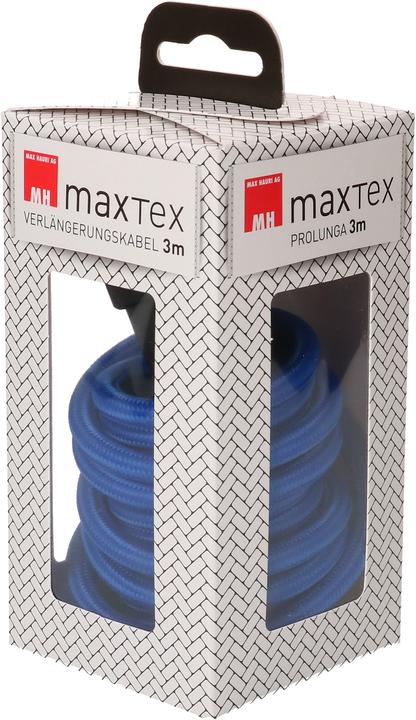 Actual product image Max Hauri Extension cable 3 m T13 - T12, blue (3 m, Type 12)