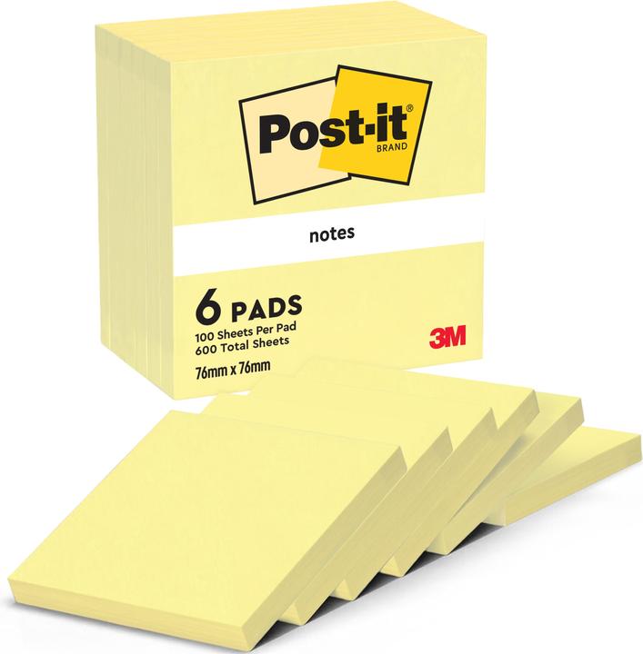 Produktbild Post-it Haftnotzien (76 x 76 mm)
