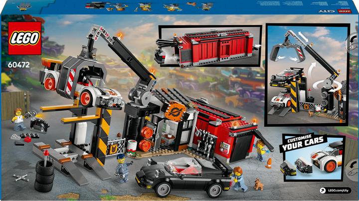 Actual product image LEGO Schrottplatz mit Autos (60472, LEGO City)