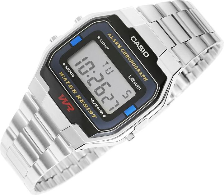 Productafbeelding Casio Vintage A163wa-1qes (Digitaal horloge, Chronograaf, 33 mm)
