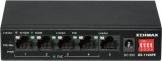 Immagine prodotto edimax Switch 5 porte Gigabit PoE+ a lunga portata, 4 porte PoE+ e interruttore DIP (5 Porti)