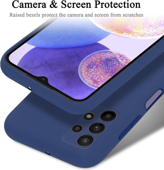 Produktbild Cadorabo TPU Liquid Silicone Case Hülle für Samsung Galaxy A23 4G / 5G (Samsung Galaxy A23)