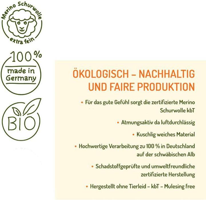 Produktbild Sonnenstrick Baby Schlafsack Ganzjahresschlafsack Pucksack Mitwachsender Schlafsack (60 cm, Ganzjahr)