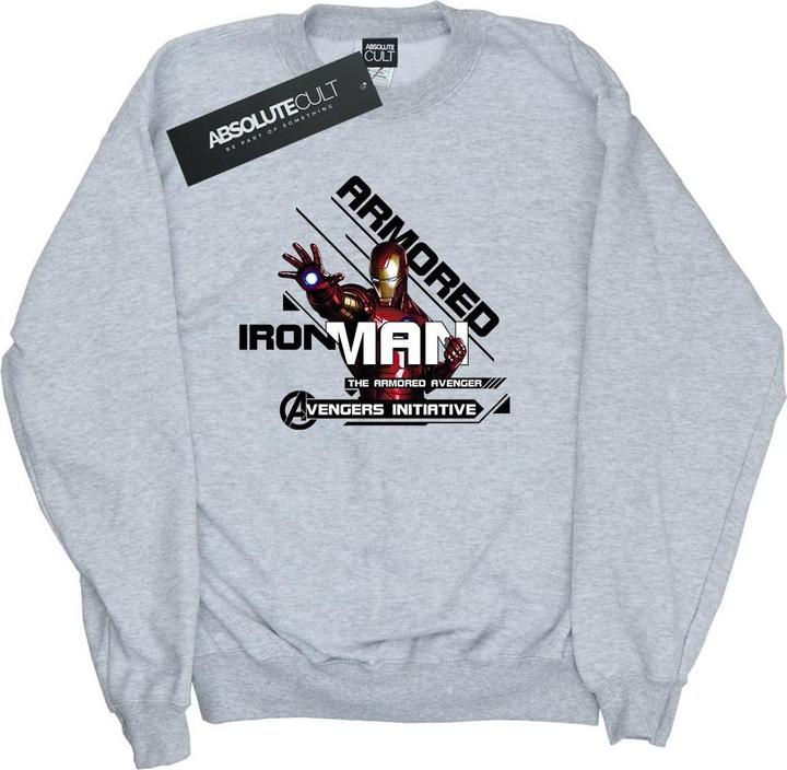 Avengers Iron Man Armoured Avenger Sweatshirt Jungen