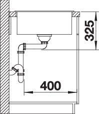 Image du produit Blanco Zia XL 6 S Compact (Éviers à poser, 78 cm, 50 cm)