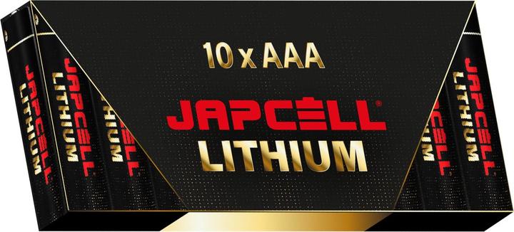 Image du produit Japcell Lithium (10 pcs, AAA)