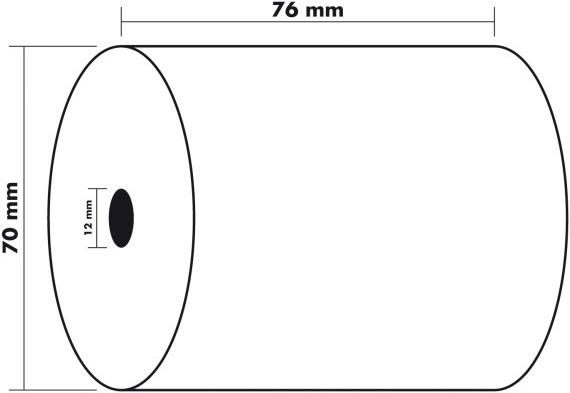 Produktbild Exacompta Rollen Offset Papier