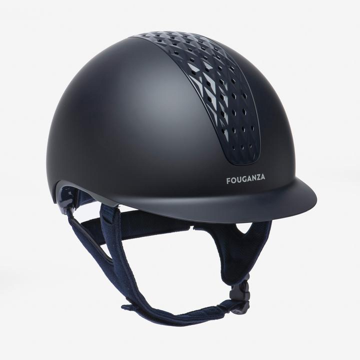 Produktbild Fouganza Reithelm 520 Erwachsene/Kinder blau