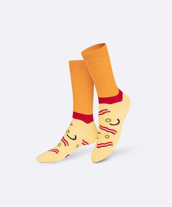 Actual product image Eat My Socks Socks, Napoli Pizza, Full, 2 (pack of 2, One size)