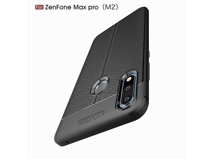 Image du produit Screenguard Asus Zenfone Max Pro M2 Housse Design en cuir TPU Cover (Asus Zenfone Max Pro (M2))