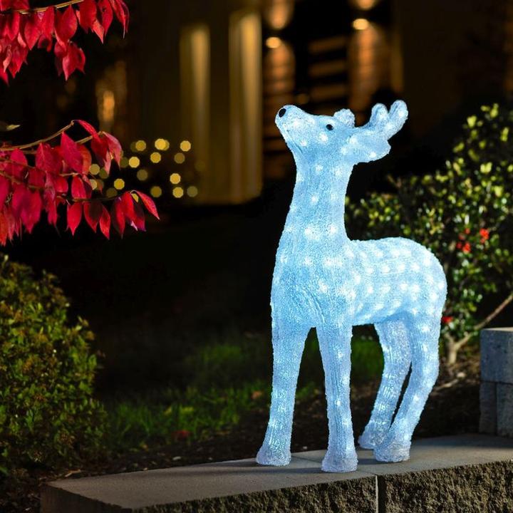 Immagine prodotto Konstsmide Renna figura acrilica bianco freddo