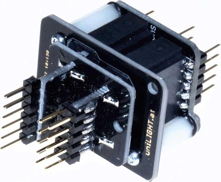 Actual product image Unilight direct connect header with 6 primary 10 secondary poles, 2pcs, uni contactle