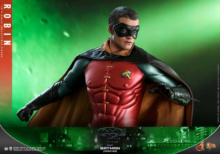 Actual product image Hot Toys Batman Forever "Robin" 1/6 Movie Masterpiece Action Figure