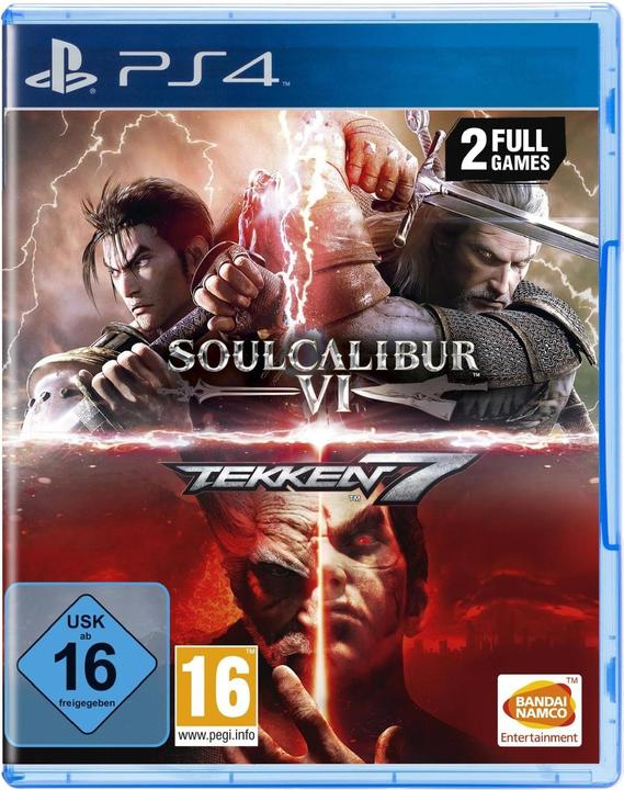 Actual product image Bandai Namco Tekken 7 + SoulCalibur VI (PS4, DE, IT, FR)