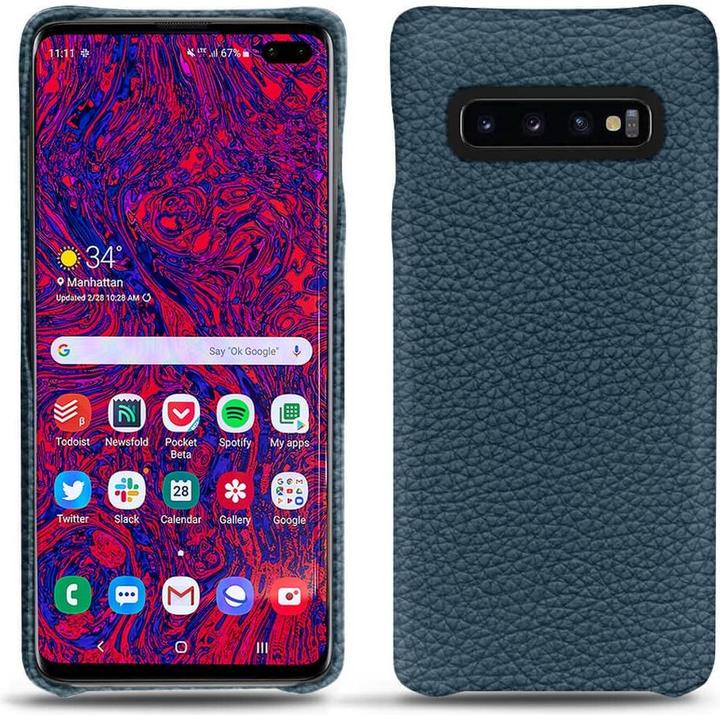 Actual product image Noreve Leather cover (Samsung Galaxy S10+)
