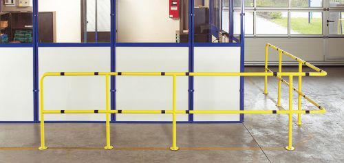Produktbild TTS Schutzgeländer 200x200mm 90 Grad Bogen