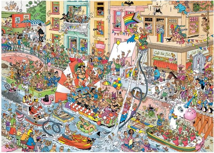 Produktbild Jumbo Puzzle Celebrate Pride!, 1000. (1000 Teile)