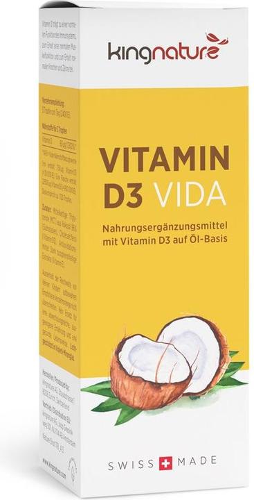 Produktbild Kingnature Vitamin D3 Vida (1 Stück, Flüssigkeit, 103 g)