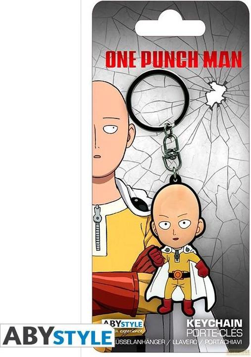 Image du produit ABYstyle ONE PUNCH MAN - Keychain PVC Saitama SD X4