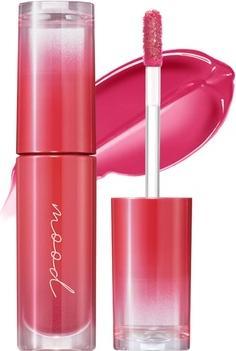 Actual product image Peripera Ink Mood Glowy Tint Lip Plumping Moisturizing Lightweight Long-Lasting 05 Cherry So What (05 Cherry So What)