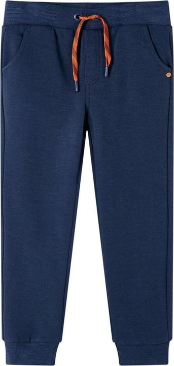 VidaXL Kinder-Trainingshose Marineblau Melange 92,Material: 92 (92)