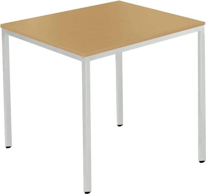 Aluminium blanc, Décoration en hêtre