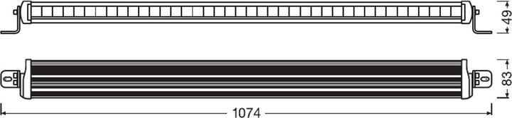 Actual product image Osram Lightbar FX1000-CB SM Gen. 2 / 12-24V