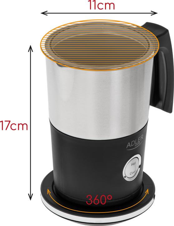 Produktbild Adler AD-4497 (EU-Stecker, 30 cl)