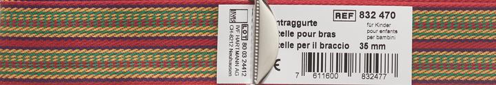 Actual product image IVF Hartmann Arm strap for children 150cmx35mm colored Schaffhauser