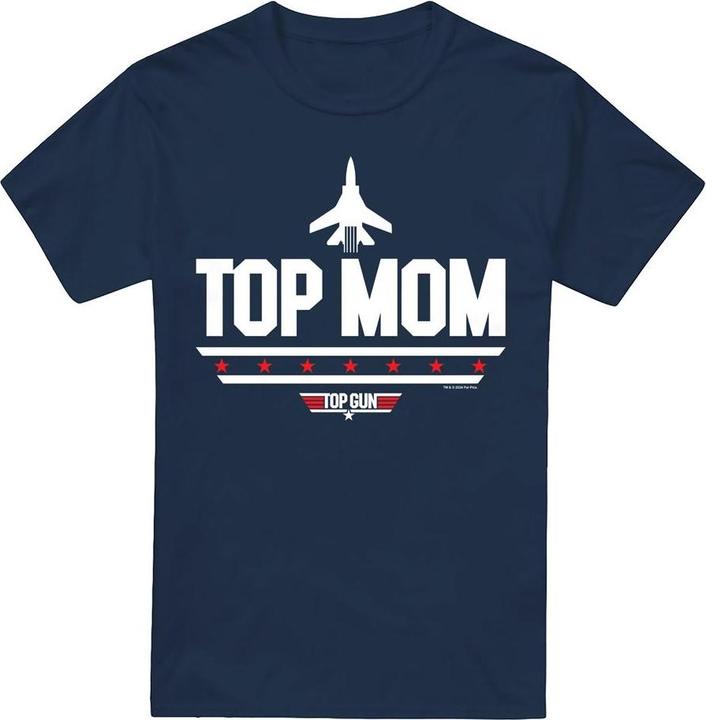 Top Gun Top Mom TShirt Muttertag (L)
