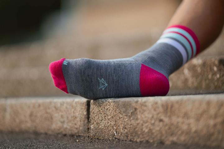 Actual product image Incylence Merino Strive Socken Light Grey Sky Blue (35 - 38)