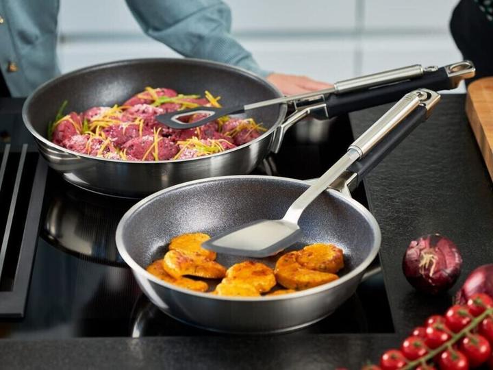 Produktbild Rösle Silence® Pro Pfannen-Set 3tlg. 20, 24 & 28 cm (Pfannenset + Topfset, Edelstahl)