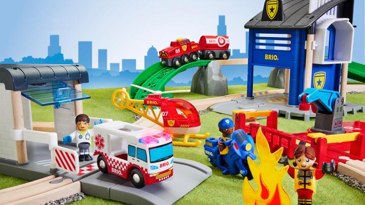 Immagine prodotto Brio Set di treni della squadra di salvataggio
