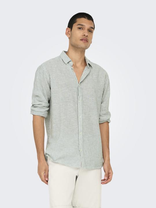 Immagine prodotto Only & Sons Onscaiden Life Ls Stripe Linen 660 Noos (XS)