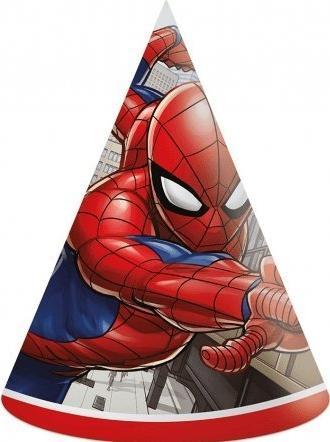 Procos Spiderman Party Hats Crime Fighter