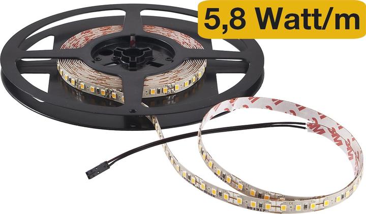 Bilton LED-Band Led-Streifen Rolle 20 Meter IP00, 4000K neutralweiss 5,8W (Neutralweiss, 2000 cm, Indoor)