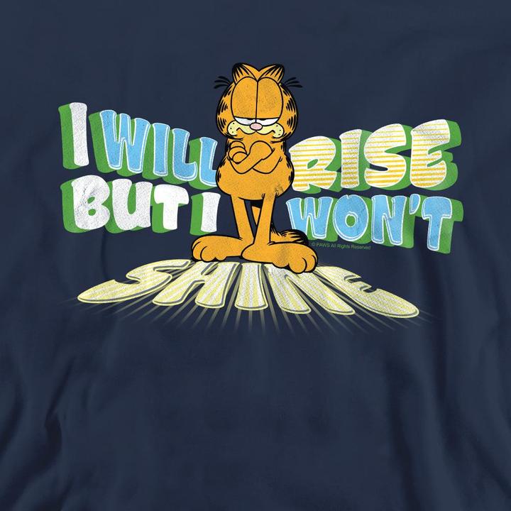 Immagine prodotto Garfield Rise Not Shine Felpa Adulto Unisex (M)