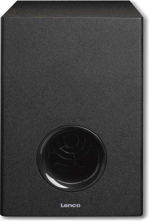 Actual product image Lenco SBW-801BK Bluetooth Soundbar (70 W, 2.1 Channel)