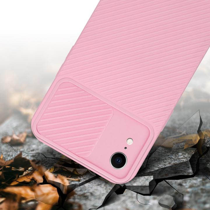 Produktbild Cadorabo Hülle für Apple iPhone XR im TPU mit Kameraschutz LM009 Style (Apple iPhone XR)