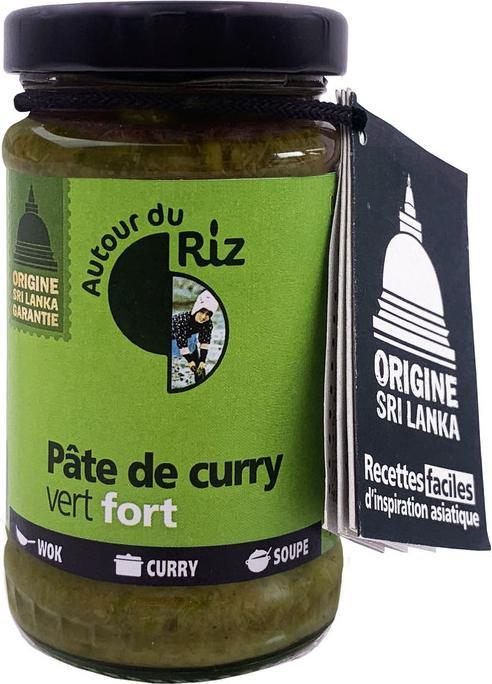 Actual product image Autour du Riz Pâte de Curry vert Fort