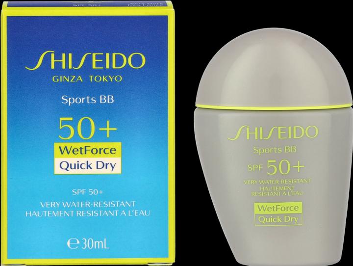 Actual product image Shiseido Sports BB Fluid SPF50+ (Very Dark Fluid)