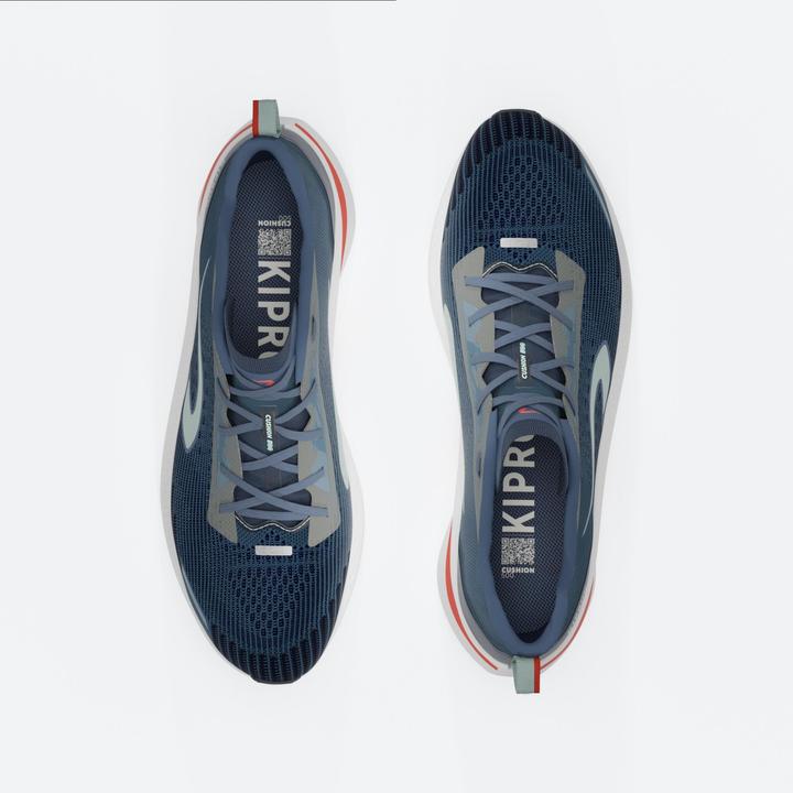 Actual product image Kiprun Laufschuhe Herren - Cushion 500 blau (40)