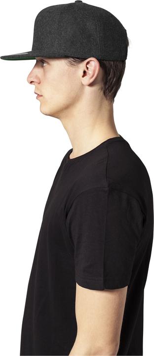 Actual product image Flexfit Melton Wool Snapback (One size)